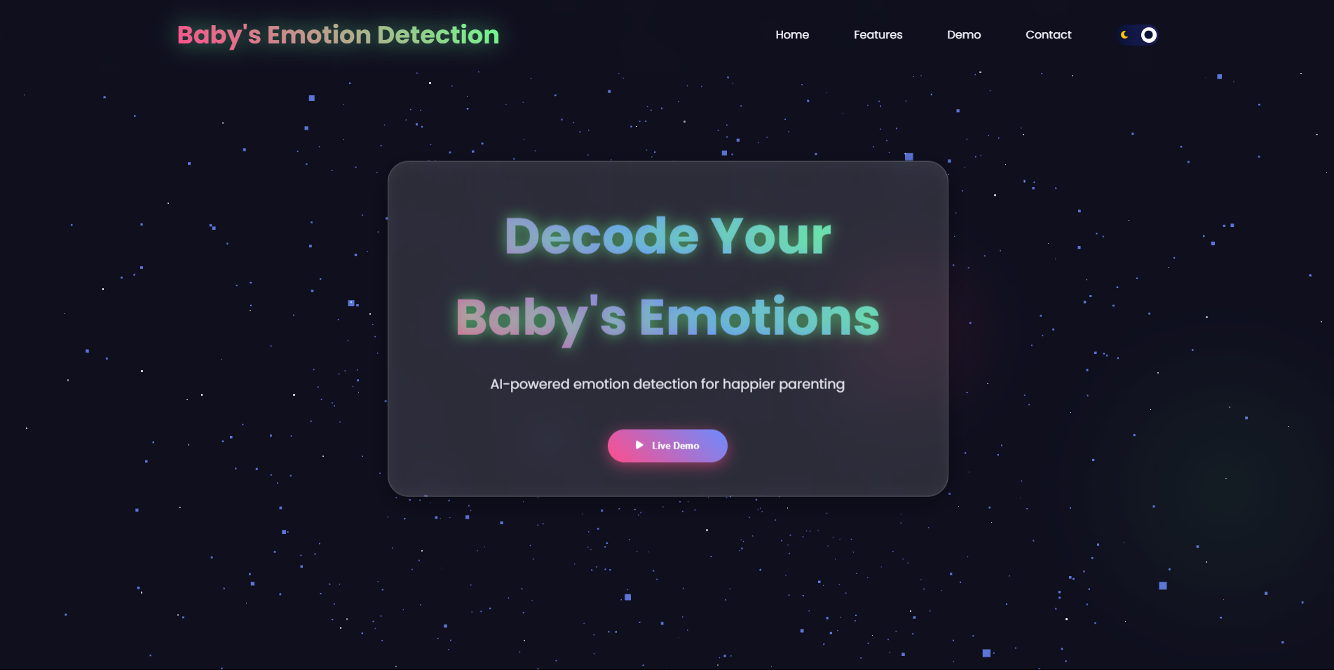 Baby Emotion Detector